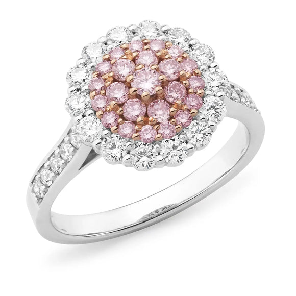 Diamond Cluster ring Special Gems and Jewellery.com.au
