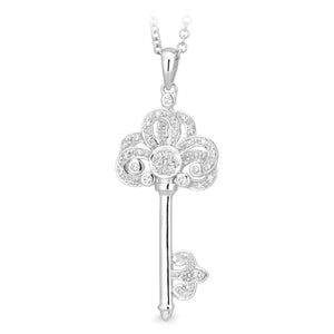 Diamond Key Pendant Special Gems and Jewellery.com.au
