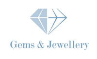 Gems and Jewellery Logo for beautiful earrings Australia