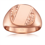 Gold Signet Ring 1795 Gems and Jewellery.com.au Gems and Jewellery.com.au
