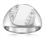 Gold Signet Ring 1795 Gems and Jewellery.com.au Gems and Jewellery.com.au