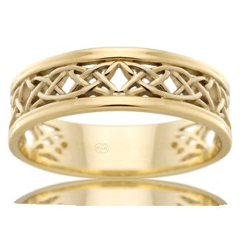 Celtic Wedding Ring J2655 Gems and Jewellery.com.au