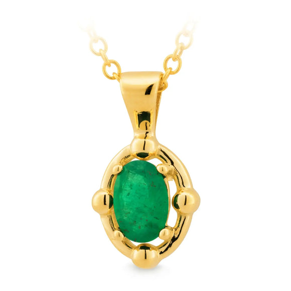 Emerald Pendant P636 MM
