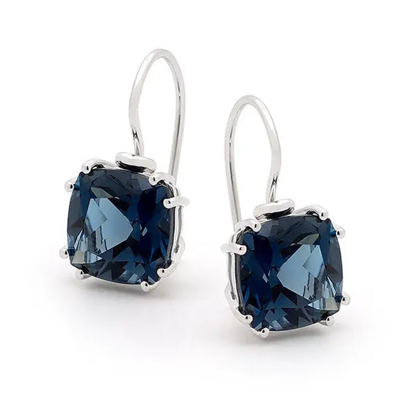 London Blue Topaz Earrings E323 Gems and Jewellery.com.au