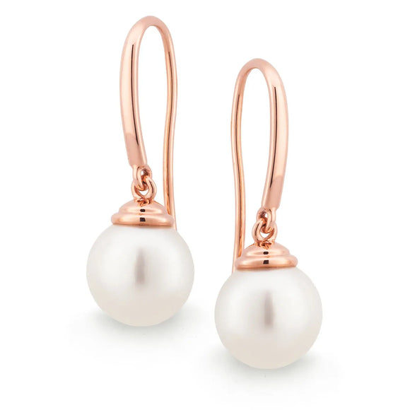 Pearl Drop Earrings E549 MM