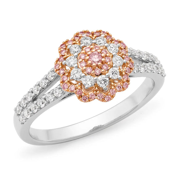 Pink Diamond Ring 2377 Gems and Jewellery.com.au