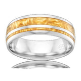 Wedding Band Yellow Spectrum 4313 Gems and Jewellery.com.au